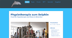 Desktop Screenshot of physio-delphin.ch